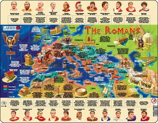 Romarrikets Historia (Engelsk text) 